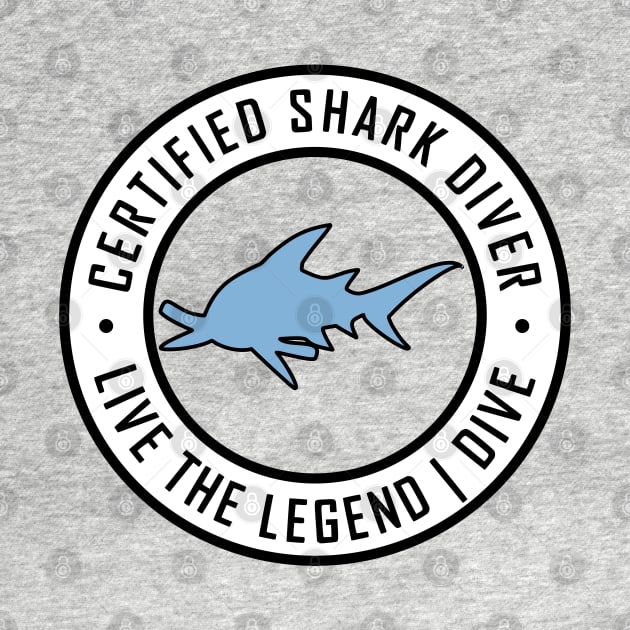 Certified Shark Diver by TCP